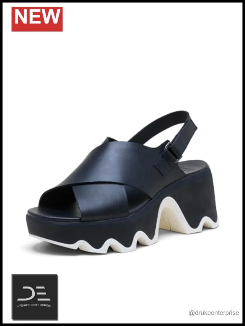 Sorel Kinetic Aura Slingback Platform Sandals Women's Leather